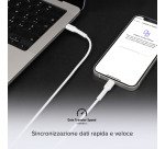 SBS Cavo dati e ricarica USB-C - USB-C fino a 240 Watt di potenza