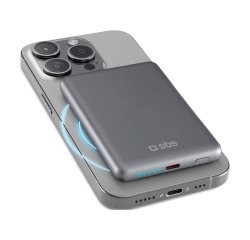 SBS Powerbank 5000 mAh compatibile con MagSafe