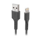 SBS Cavo dati e ricarica USB - Lightning - Nero - 1 metro