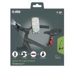 SBS Kit luci e supporto per smartphone da manubrio