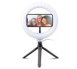 SBS Anello LED con treppiede per video e foto
