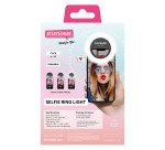 SBS Anello LED universale con clip per video e foto