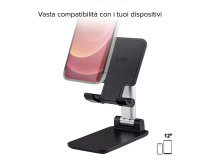 SBS Supporto da tavolo pieghevole per smartphone e tablet