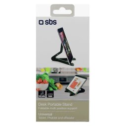 SBS Supporto da tavolo portatile per iPad, Tablet e eReader