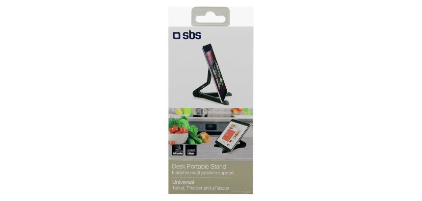 SBS Supporto da tavolo portatile per iPad, Tablet e eReader