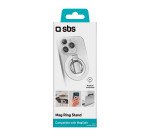 SBS Supporto stand ad anello per iPhone compatibile con MagSafe