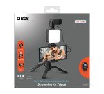 SBS Kit Treppiede pocket con luce LED e microfono