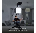 SBS Kit Treppiede pocket con luce LED e microfono