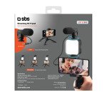 SBS Kit Treppiede pocket con luce LED e microfono