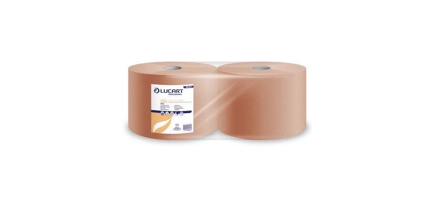 Industrial chamois wiping roll Lucart 1500 S - Pack of 2