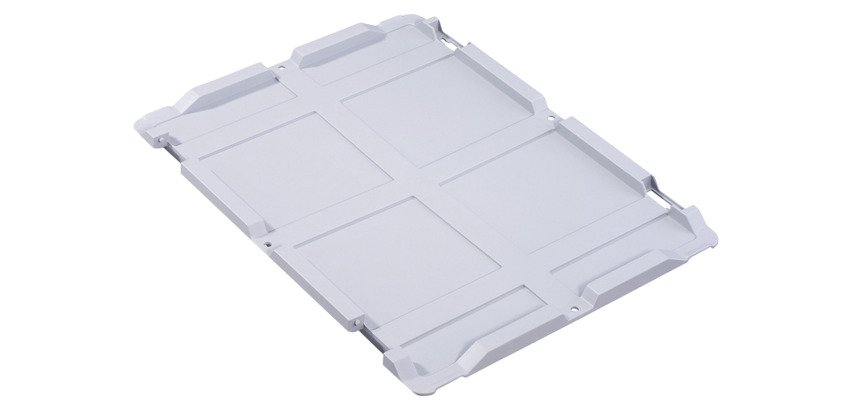 Scharnierdeckel ProfiPlus EuroBox LID S 400 grau