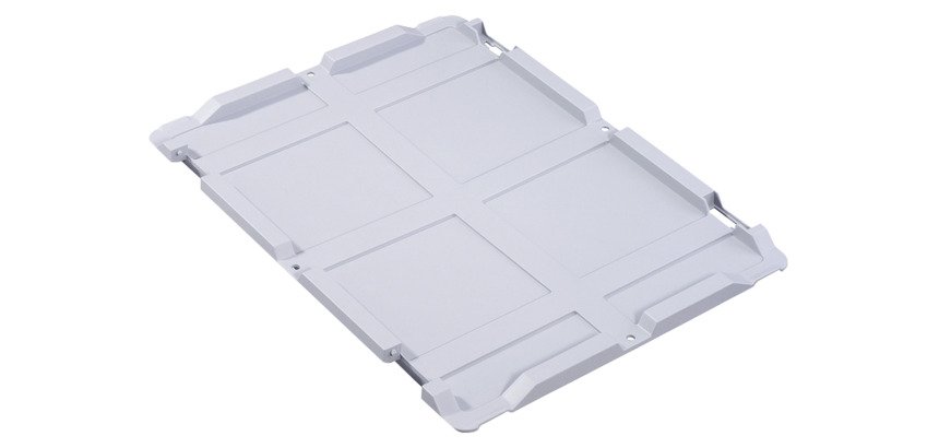 Couvercle à charnière ProfiPlus EuroBox LID S 400 gris