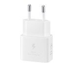 Chargeur secteur Samsung EP-T2510XWEGEU 25W port USB C sans câble blanc