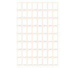 Etiquette multi-usage, 13 x 8 mm, blanc