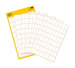 Etiquette multi-usage, 13 x 8 mm, blanc