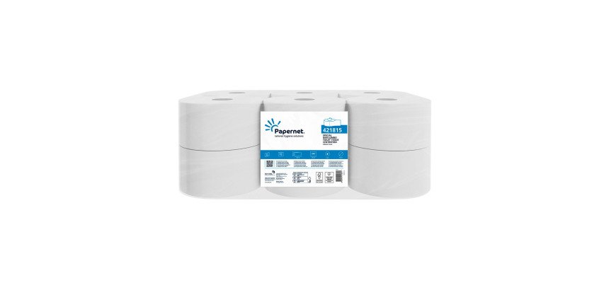 La Carta Igienica Mini Jumbo Centrefeed - 12 rotoli