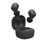 SBS Mini auricolari TWS con custodia di ricarica da 200 mAh - Nero