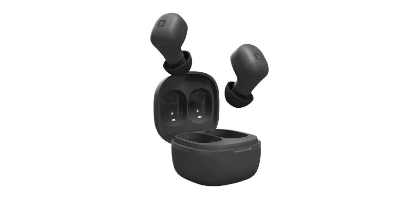 SBS Mini auricolari TWS con custodia di ricarica da 200 mAh - Nero