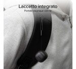 SBS Mini auricolari TWS con custodia di ricarica da 200 mAh - Nero