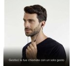 SBS Auricolari filo stereo in-ear Studio Mix 40, jack 3,5 mm con microfono e tasto alla risposta