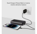 SBS Powerbank 20.000 mAh extra slim con porta USB 2.1A Intelligent Charge (IC)