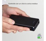 SBS Powerbank 20.000 mAh extra slim con porta USB 2.1A Intelligent Charge (IC)