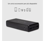 SBS Powerbank 20.000 mAh extra slim con porta USB 2.1A Intelligent Charge (IC)