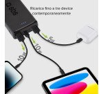 SBS Powerbank 20.000 mAh extra slim con porta USB 2.1A Intelligent Charge (IC)