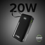 En_sbs power bank 10.000 mah con cavo usb-c integ