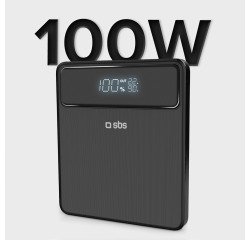 SBS Powerbank da 20.000 mAh ultra slim 100 Watt
