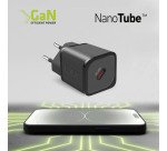 SBS Caricatore caricabatterie ultrarapido GaN da 20 Watt Power Delivery - Nero