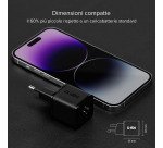 SBS Caricatore caricabatterie ultrarapido GaN da 30 Watt Power Delivery - Bianco