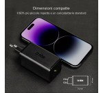 SBS Caricatore caricabatterie GaN da 140 Watt con Power Delivery (PD)