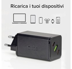 SBS Caricatore caricabatterie GaN da 100 Watt con Power Delivery (PD)