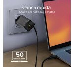 SBS Caricatore caricabatterie GaN da 65 Watt con Power Delivery (PD)