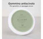 SBS Stazione di Ricarica Wireless Qi2 2x1 per iPhone 16/15/14/13/12, smartphone Android e auricolari wireless