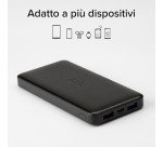SBS Powerbank 10.000 mAh extra slim con porta USB 2.1A Intelligent Charge (IC)