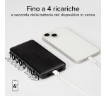 SBS Powerbank 10.000 mAh extra slim con porta USB 2.1A Intelligent Charge (IC)