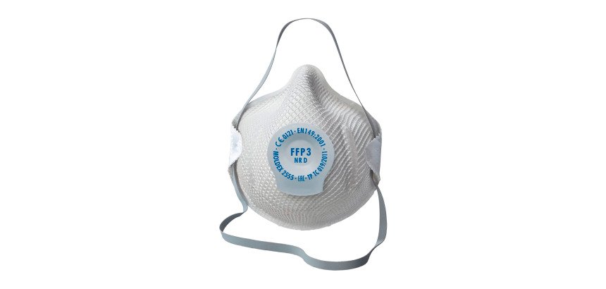 Respiratore FFP3 con valvola Moldex Classic 2555, 20 unità