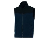 Chaleco polar sin mangas Gilli negro