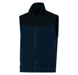 Chaleco polar sin mangas Gilli negro