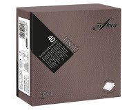 Tovagliolo Tissù Infibra 38x38 2 veli in pura cellulosa cacao - 1440 pz