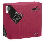 Tovagliolo Royal Infibra 40x40 4 veli in pura cellulosa bordeaux - 1200 pz