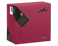 Tovagliolo Royal Infibra 40x40 4 veli in pura cellulosa bordeaux - 1200 pz