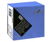 Tovagliolo 25x25 2 veli in pura cellulosa blu - 3000 pz