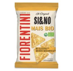 Si&NO triangolini di mais bio I Fiorentini - monoporzione da 20g - 30 pz