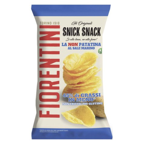 Snick Snack I Fiorentini La non patatina al sale marino - monoporzione da 20g - 30 pz