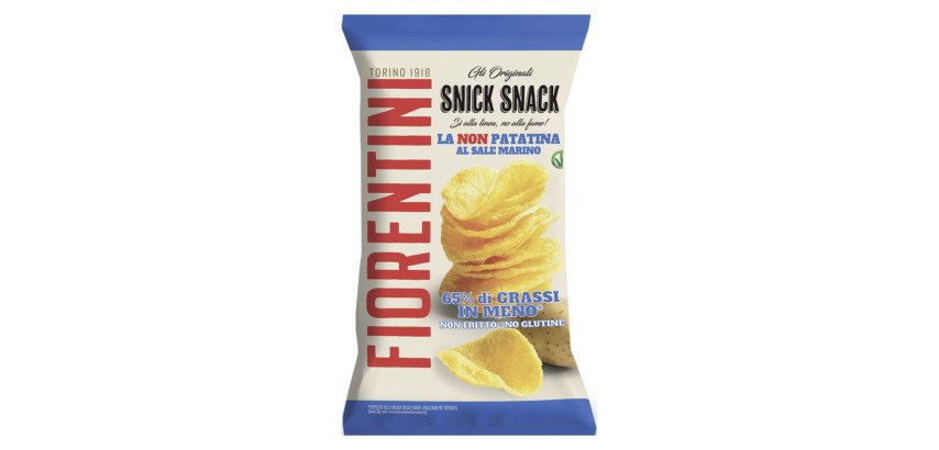 Snick Snack I Fiorentini La non patatina al sale marino - monoporzione da 20g - 30 pz
