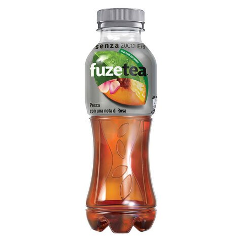 Fuze Tea Pesca e Rosa Senza Zuccheri - 40 cl - 12 pz