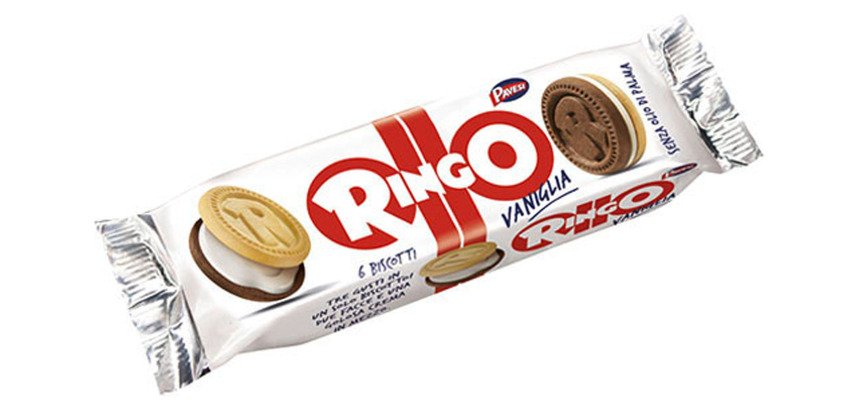 Biscotti Ringo alla vaniglia in monoporzione da 55g - 24 pz